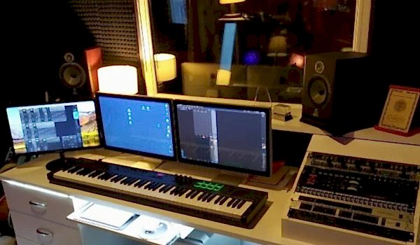 double point studios kayıt odası